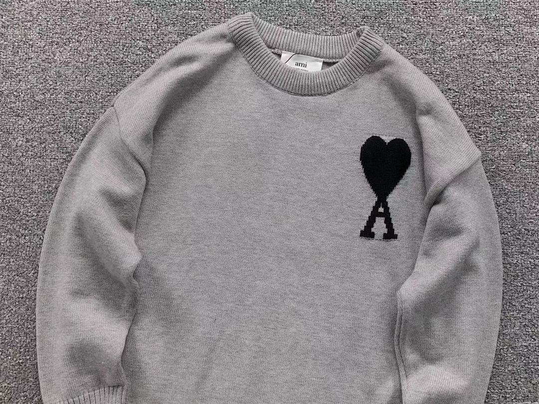 AMI 218 AMI SWEATER 21121901001 (Im 170Cm 60Kg I Wear Size S In The Phot) - Image 12