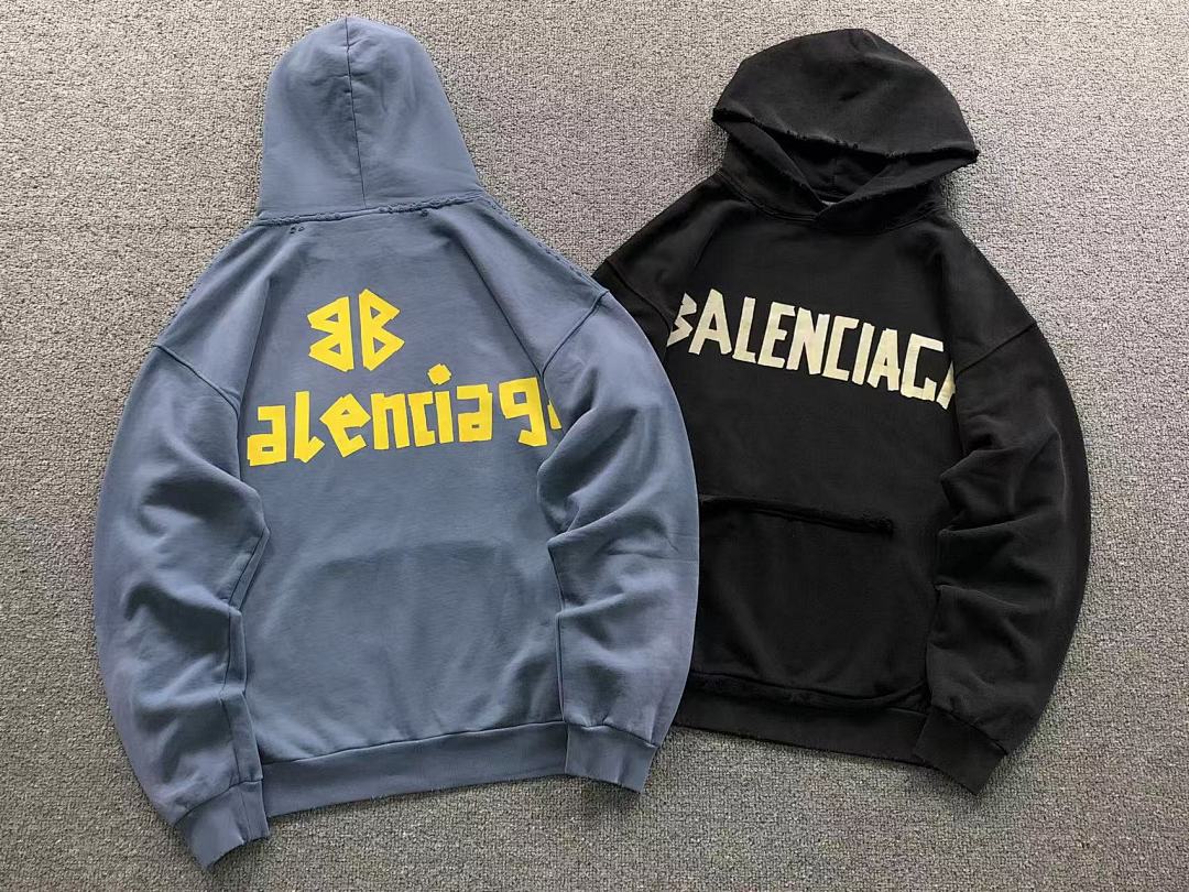 Balenciaga 258 B⭐L⭐⭐⭐IA⭐A HOODIE 3110170721 (Im 170Cm 60Kg I Wear Size M In The Phot) - Image 5