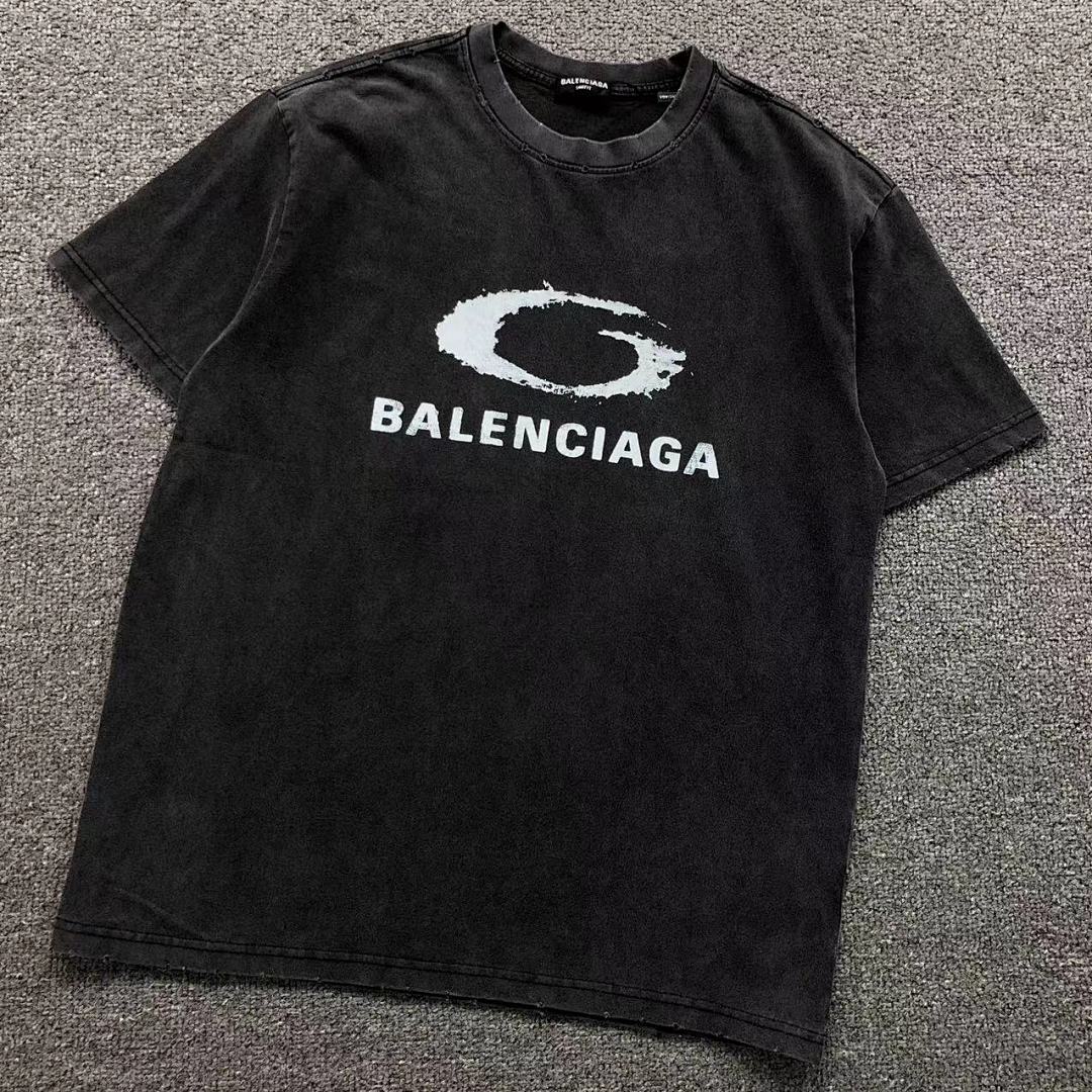 Balenciaga 98 B⭐L⭐⭐⭐IA⭐A T-SHIRT 5230505136 (Im 170Cm 60Kg I Wear Size XS In The Phot)