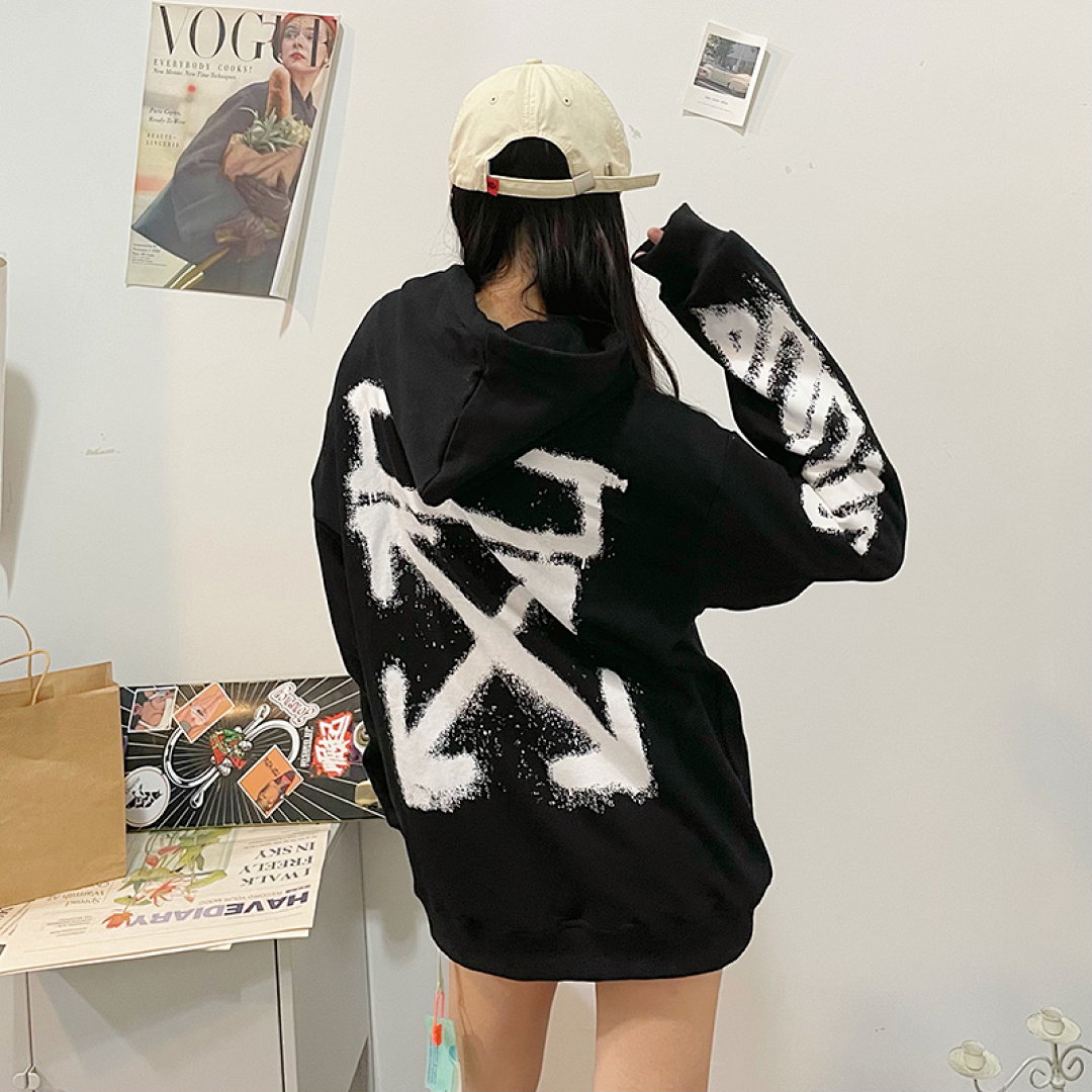 Off-White 109 OFF-WHITE (WHITE HOODIE) - Image 29