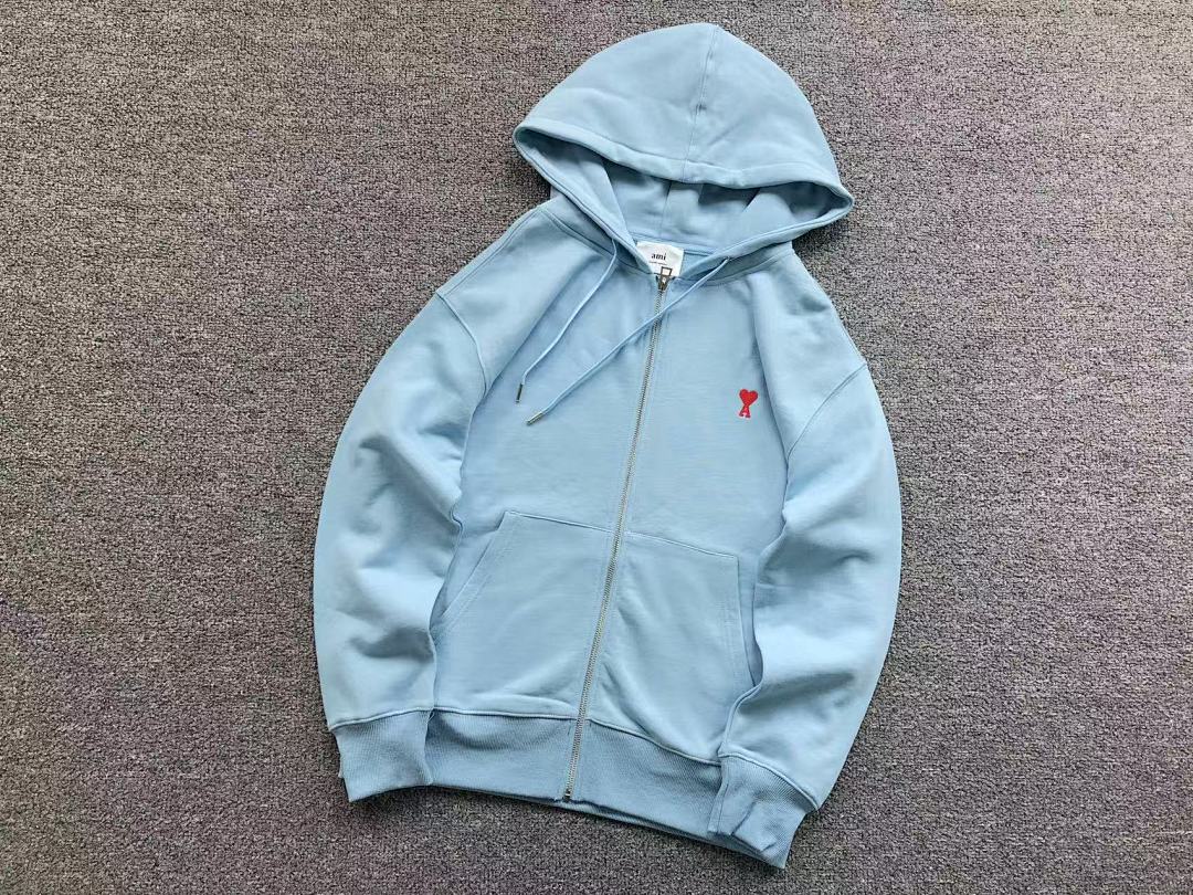 AMI 125 AMI HOODIE 57281088 (Im 170Cm 60Kg I Wear Size M In The Phot) - Image 12