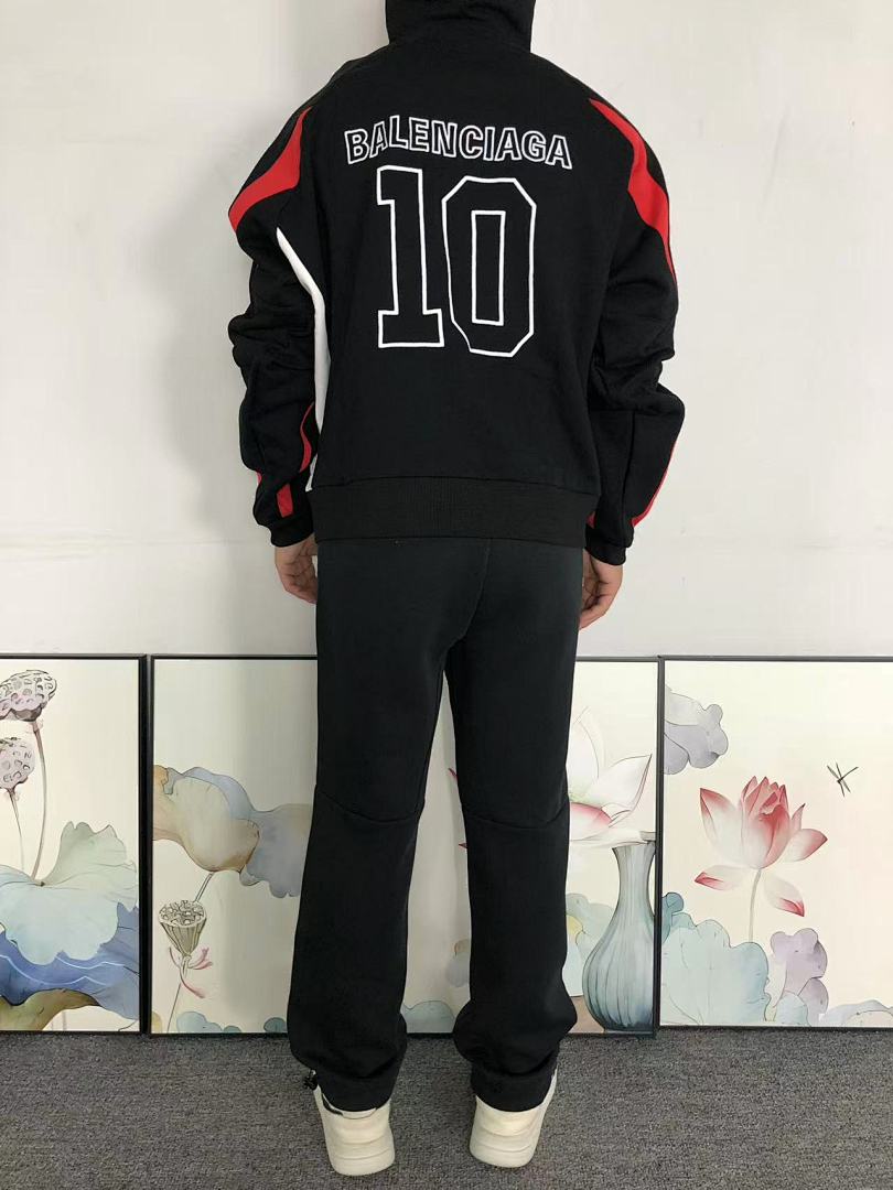 Balenciaga 318 B⭐L⭐⭐⭐IA⭐A NBA BASKETBALL HOODIE 22031909001 (Im 170Cm 60Kg I Wear Size XS In The Phot) - Image 4