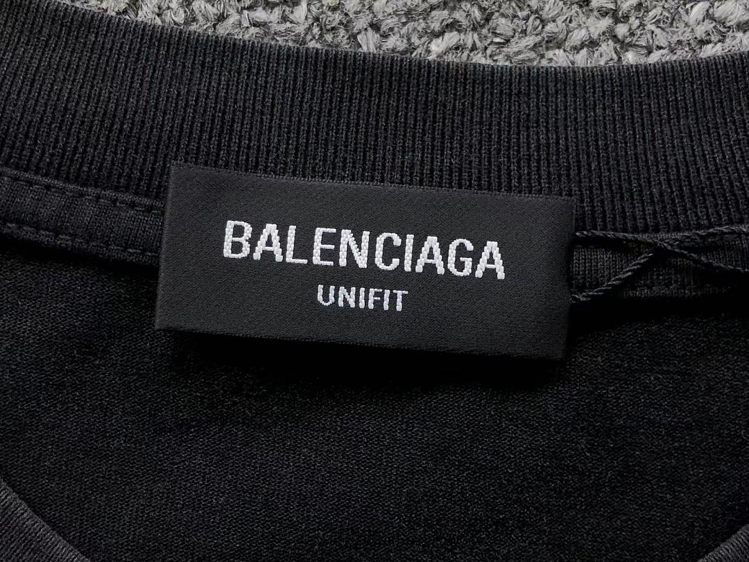 Balenciaga 128 B⭐L⭐⭐⭐IA⭐A T-SHIRT 42042909133 (Im 170Cm 60Kg I Wear Size 2XL In The Phot) - Image 26