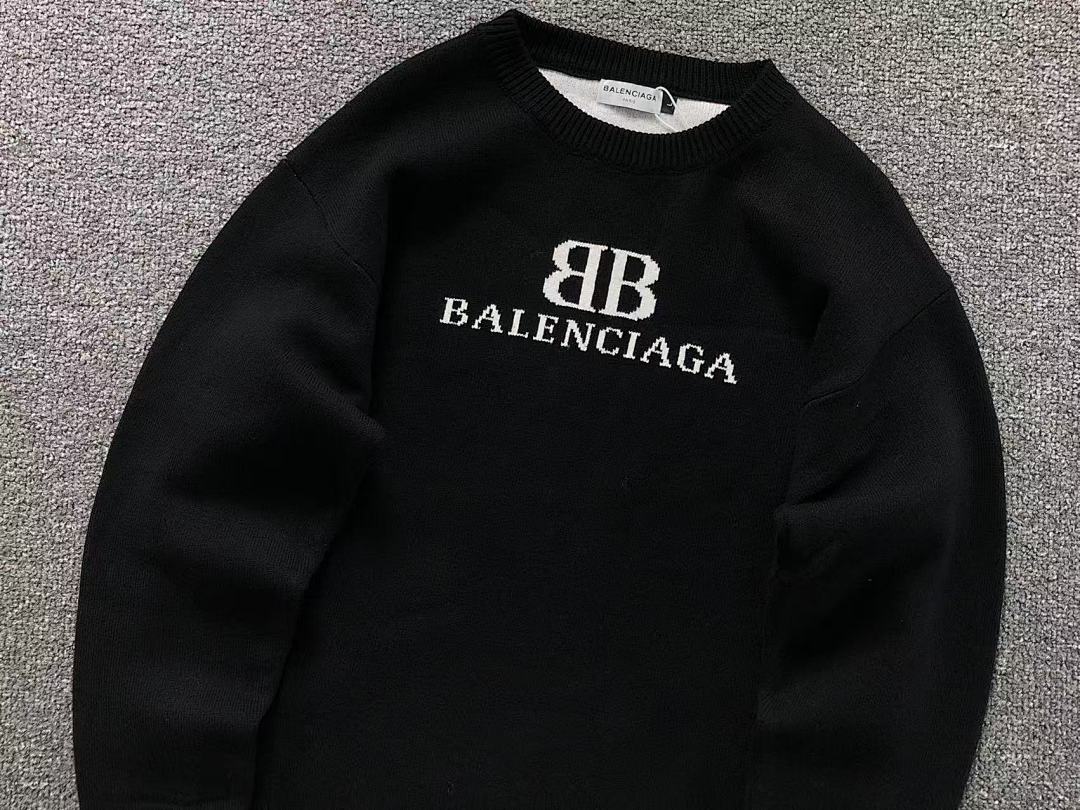Balenciaga 158 B⭐L⭐⭐⭐IA⭐A SWEATER 41082812146 (Im 170Cm 60Kg I Wear Size L In The Phot) - Image 9