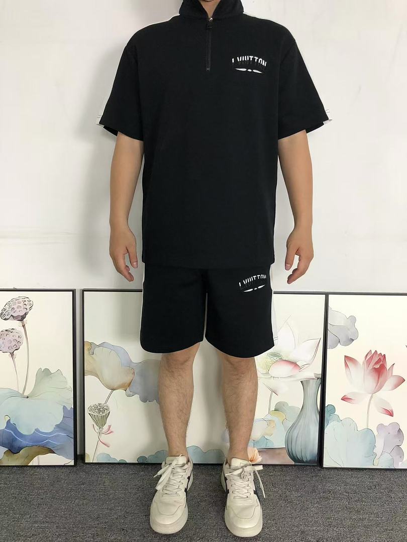 Louis Vuitton 218 L⭐ T-SHIRT SHORTS 5241618147 (Im 170Cm 60Kg I Wear Size L In The Phot) - Image 4