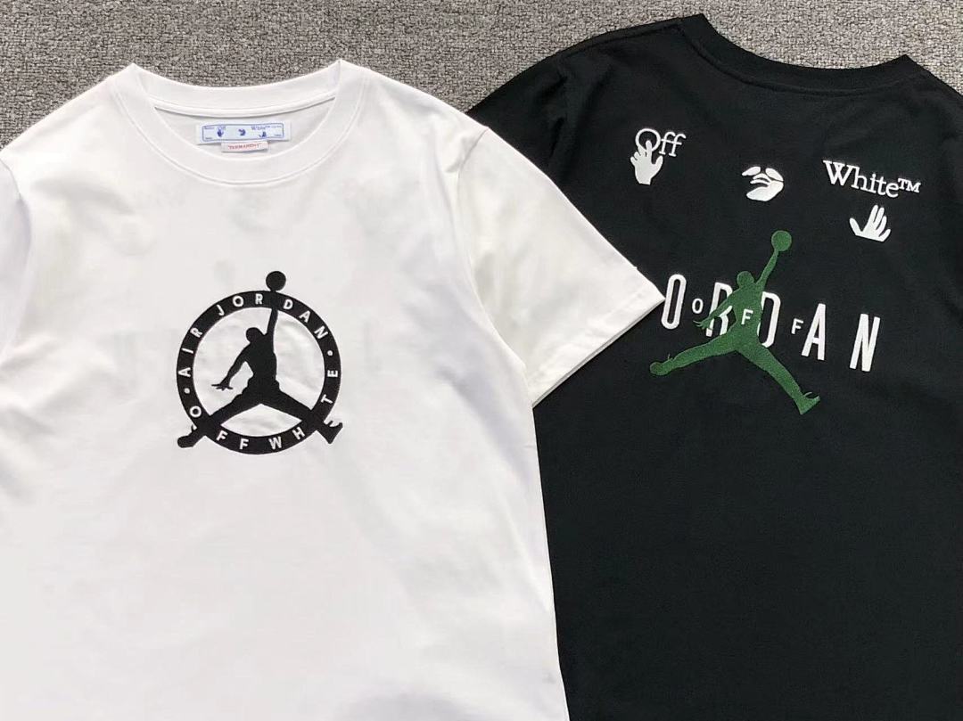 Air Jordan 108 OFF-WHITE A⭐R J⭐R⭐AN T-SHIRT 503033019 (Im 170Cm 55Kg I Wear Size S In The Phot) - Image 6