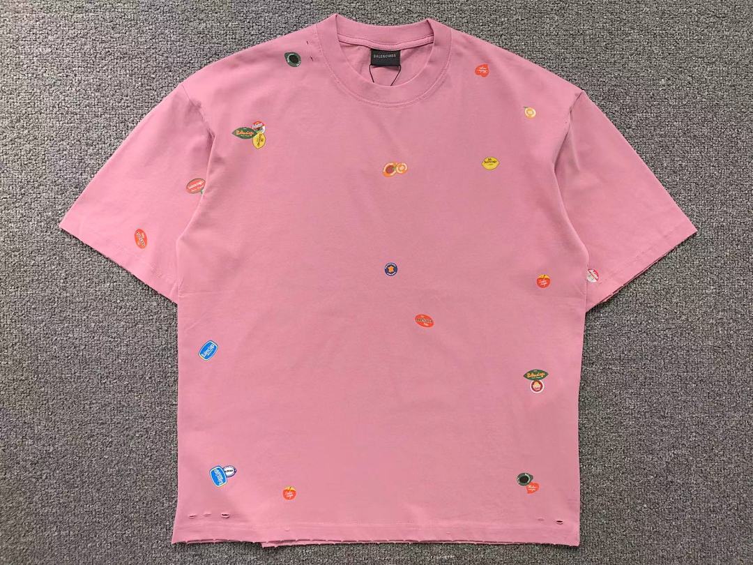 Balenciaga 125 B⭐L⭐⭐⭐IA⭐A T-SHIRT 413272421 (Im 170Cm 60Kg I Wear Size S In The Phot) - Image 5