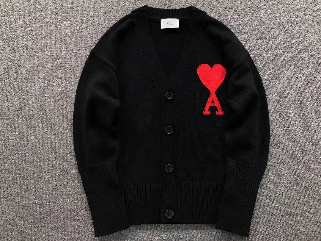 AMI 178 AMI SWEATER 4120201135 (Im 170Cm 60Kg I Wear Size XS In The Phot) - Image 7