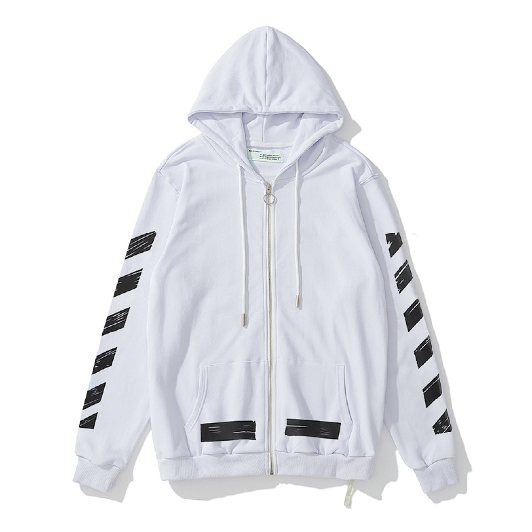 Off-White 118 OFF-WHITE (WHITE HOODIE) - Image 5