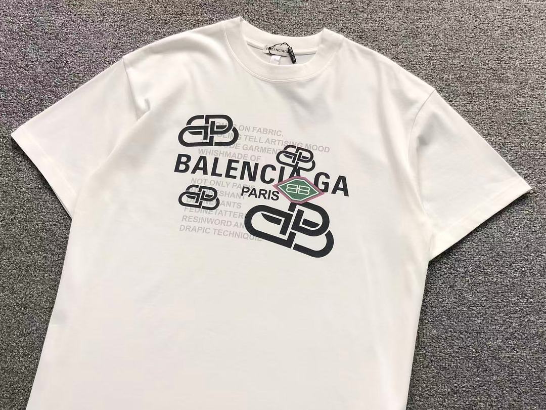 Balenciaga 108 B⭐L⭐⭐⭐IA⭐A T-SHIRT 1252215137 (Im 170Cm 60Kg I Wear Size L In The Phot) - Image 12