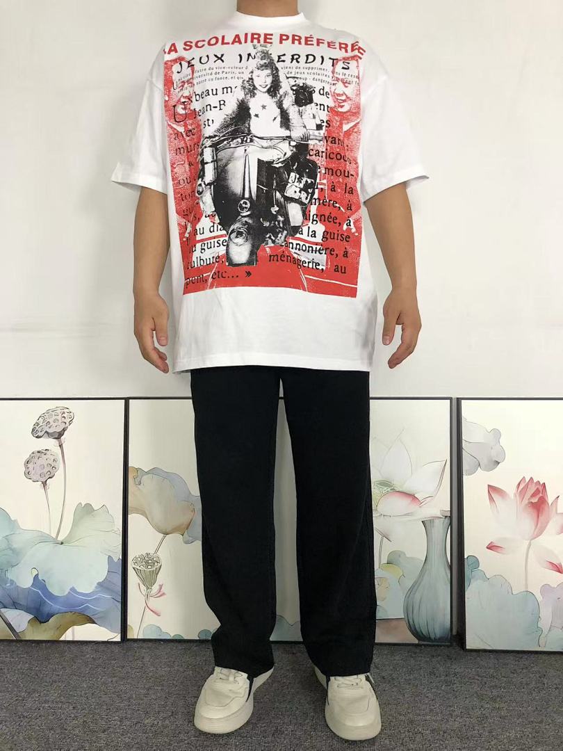 Chanel 88 ENFANTS RICHES DEPRIMES T-SHIRT 5122423162 (Im 170Cm 60Kg I Wear Size M In The Phot) - Image 3