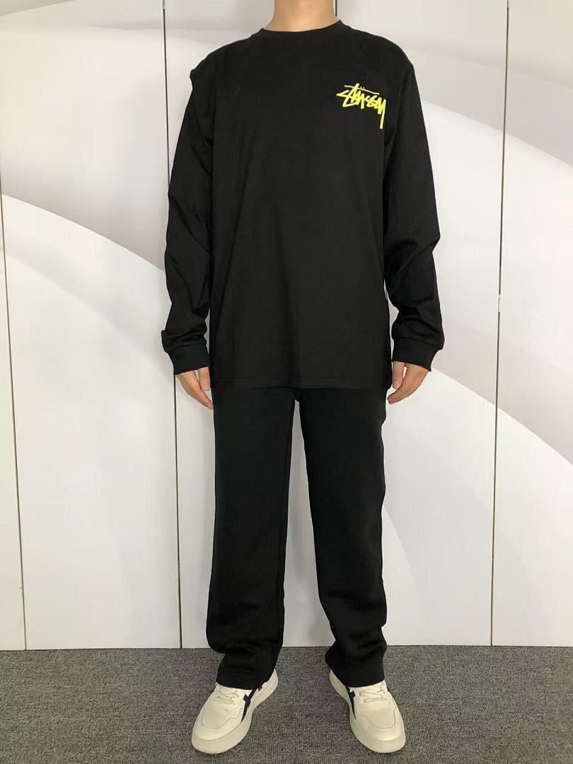 Stussy 135 STUSSY LONG SLEEVED 4107011077 (Im 170Cm 60Kg I Wear Size M In The Phot) - Image 3