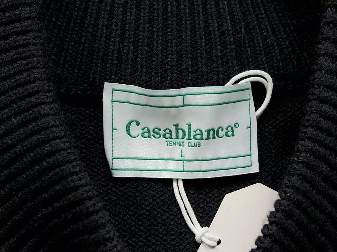Casablanca 258 CASABLANCA SWEATER 3109160721 (Im 170Cm 60Kg I Wear Size L In The Phot) - Image 15