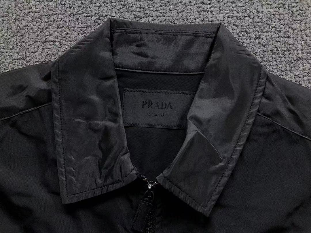 Prada 328 P⭐A⭐A JACKET 217110109 (Im 170Cm 60Kg I Wear Size S In The Phot) - Image 10