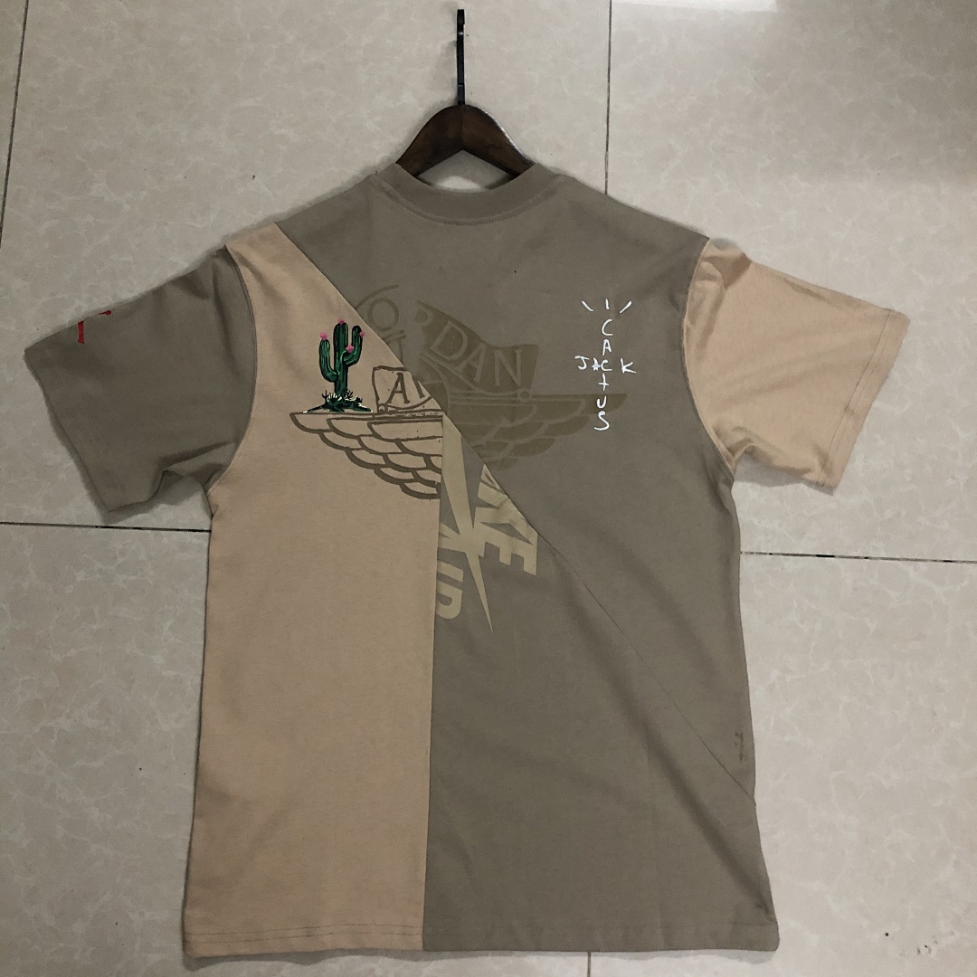 Unbranded 🔥🔥🔥85 AIR A⭐R J⭐R⭐AN ×TRAVIS SCOTT CACTUS JACK T-SHIRT - Image 14