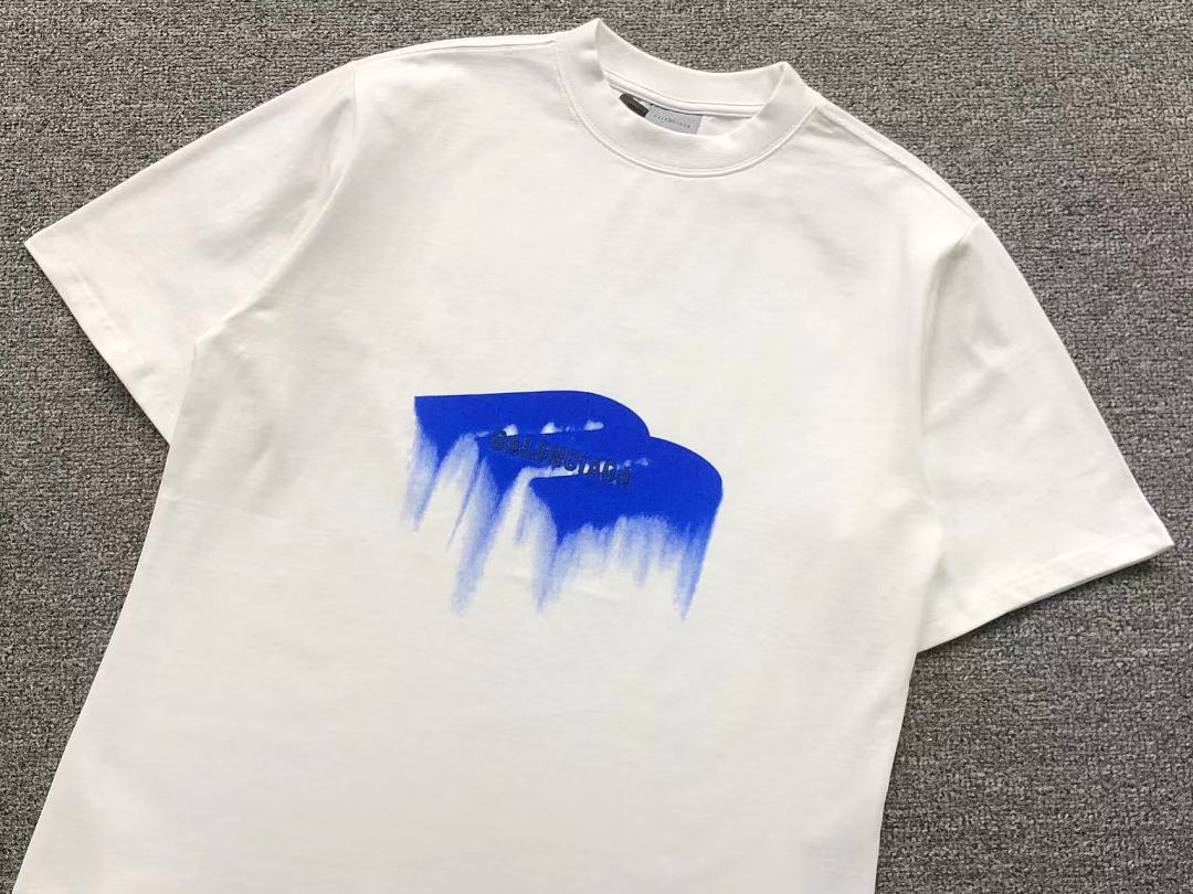Balenciaga 125 B⭐L⭐⭐⭐IA⭐A T-SHIRT 42042410163 (Im 170Cm 60Kg I Wear Size XS In The Phot) - Image 7