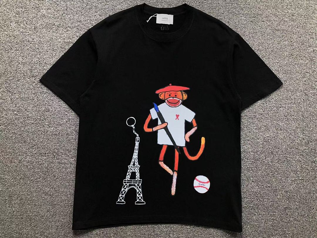 AMI 95 AMI T-SHIRT 3203201621 (Im 170Cm 60Kg I Wear Size M In The Phot) - Image 16