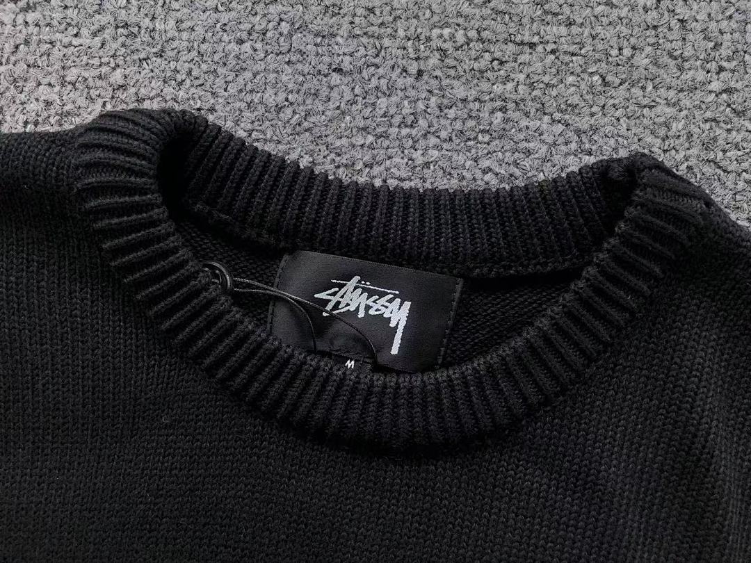 Stussy 125 STUSSY SWEATER 412050698 (Im 170Cm 60Kg I Wear Size M In The Phot) - Image 12