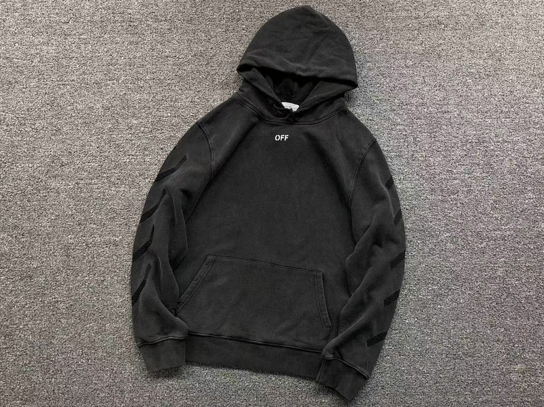 Off-White 195 OFF-WHITE HOODIE 57311219 (Im 170Cm 60Kg I Wear Size S In The Phot) - Image 11