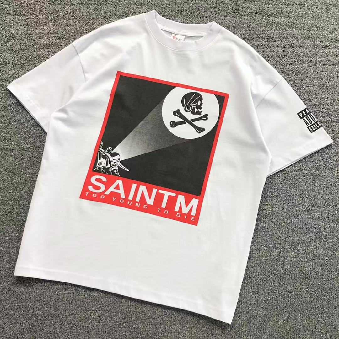 Chanel 98 SAINT MICHAEL T-SHIRT 3203141617 (Im 170Cm 60Kg I Wear Size S In The Phot) - Image 6