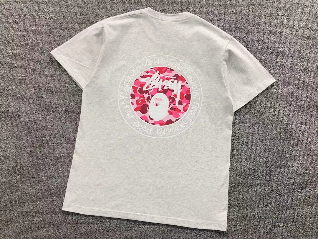 Bape 78 BAPE STUSSY T-SHIRT 411181942 (Im 170Cm 57Kg I Wear Size S In The Phot) - Image 10