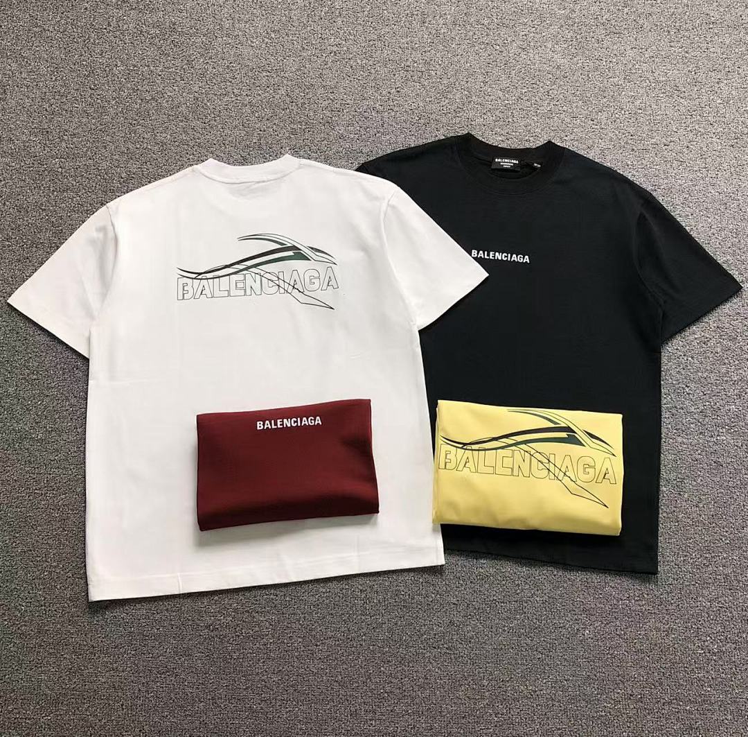 Balenciaga 118 B⭐L⭐⭐⭐IA⭐A T-SHIRT 5232411147 (Im 170Cm 60Kg I Wear Size M In The Phot)