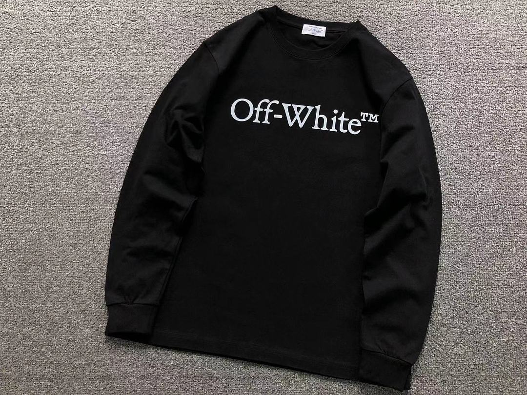 Off-White 118 OFF-WHITE LONG SLEEVED 5208081019 (Im 170Cm 60Kg I Wear Size M In The Phot) - Image 7