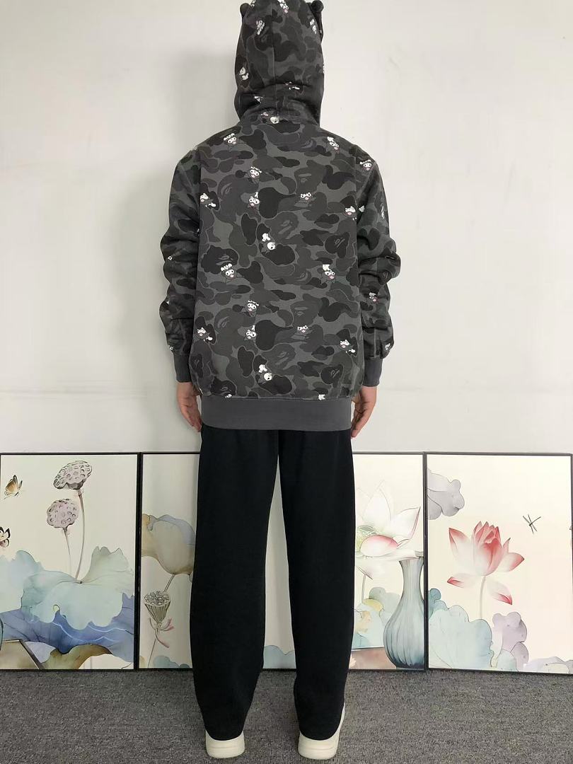 Bape 305 BAPE HOODIE 3205184311 (Im 170Cm 60Kg I Wear Size M In The Phot) - Image 4