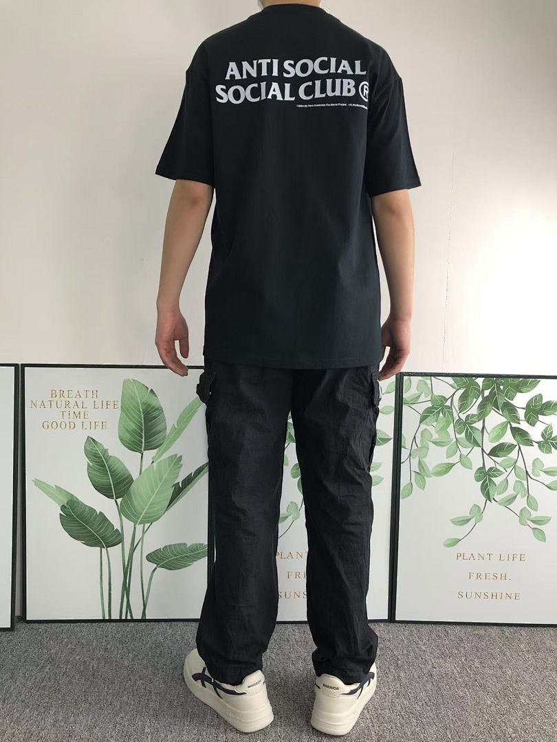 Christian Louboutin 85 ANTI SOCIAL CLUB T-SHIRT 412234102 (Im 170Cm 57Kg I Wear Size M In The Phot) - Image 4