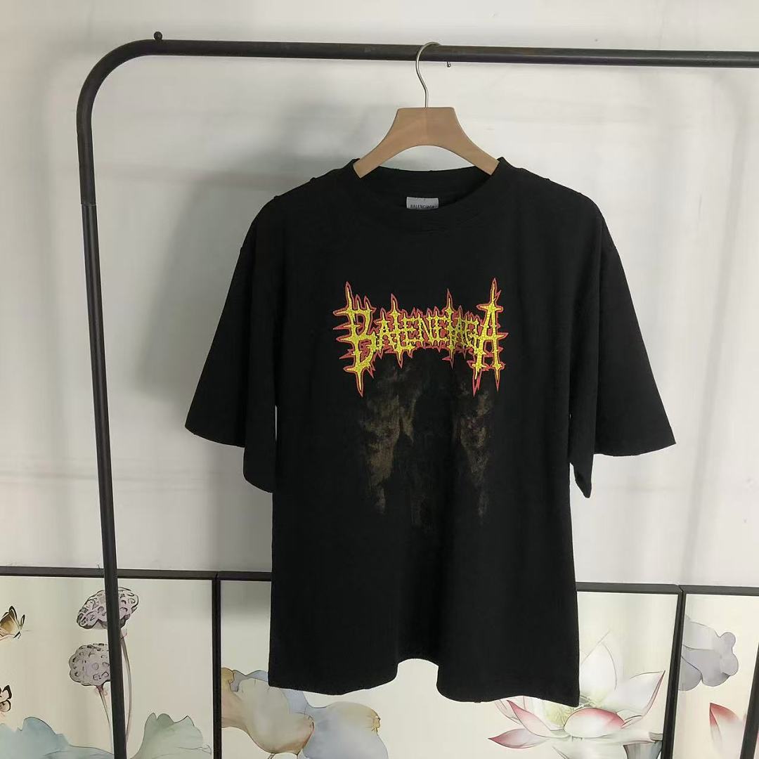 Balenciaga 128 B⭐L⭐⭐⭐IA⭐A T-SHIRT 42042402163 (Im 170Cm 60Kg I Wear Size XS In The Phot) - Image 23
