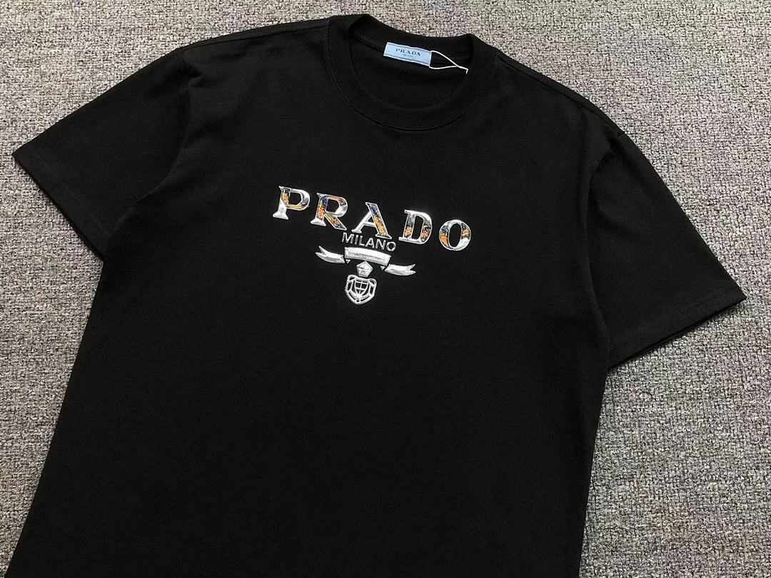 Prada 88 P⭐A⭐A T-SHIRT 125210232 (Im 170Cm 60Kg I Wear Size M In The Phot) - Image 12