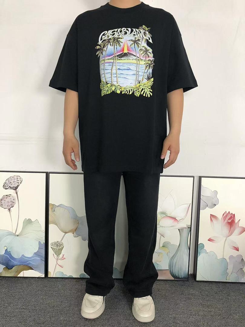 Casablanca 98 CASABLANCA T-SHIRT 5212309127 (Im 170Cm 60Kg I Wear Size XL In The Phot) - Image 3