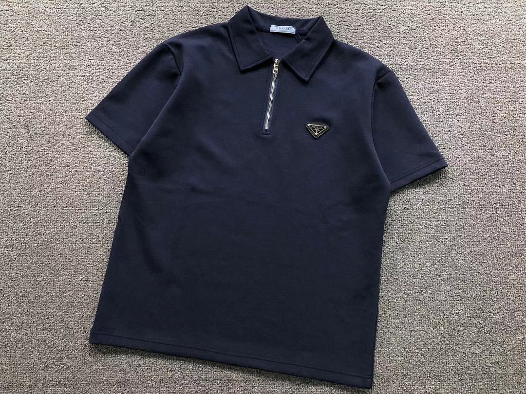 Prada 218 P⭐A⭐A POLO SHORTS 52072403147 (Im 170Cm 60Kg I Wear Size L In The Phot) - Image 9