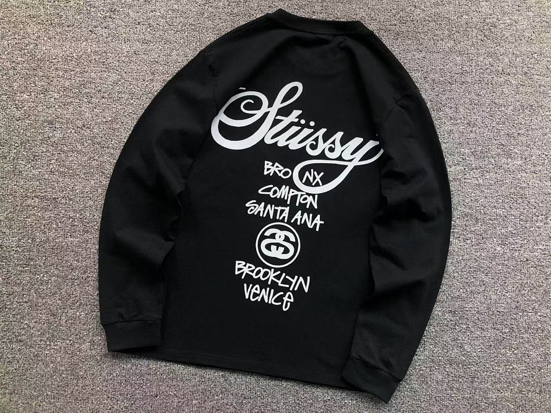 Stussy 95 STUSSY LONG SLEEVED 581212123 (Im 170Cm 60Kg I Wear Size S In The Phot) - Image 19