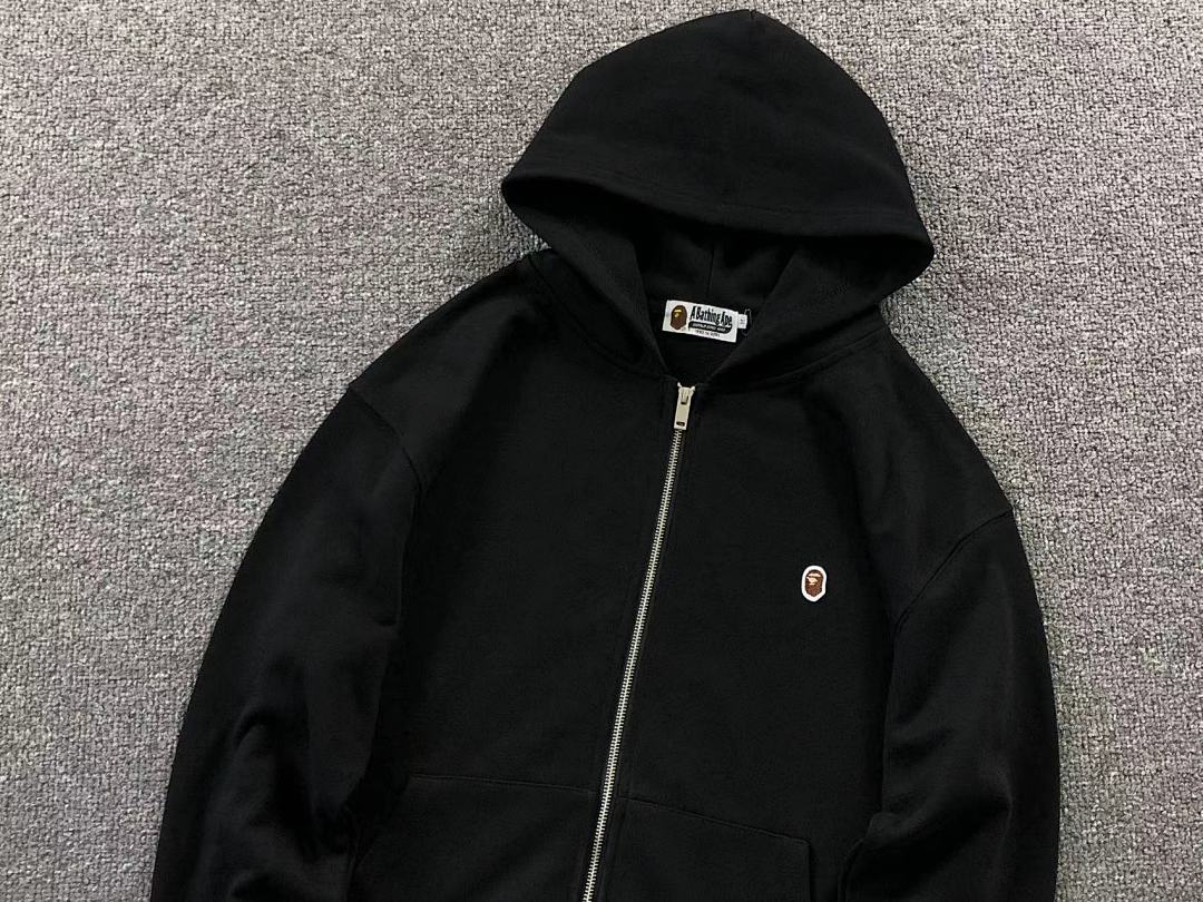 Bape 125 BAPE HOODIE 1112240155 (Im 170Cm 60Kg I Wear Size M In The Phot) - Image 9