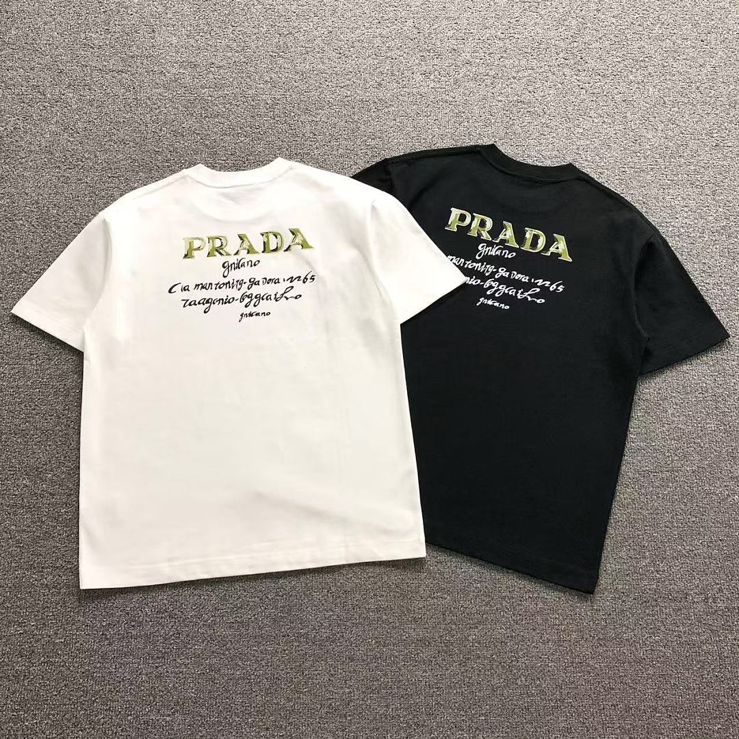 Prada 115 P⭐A⭐A T-SHIRT 3204181721 (Im 170Cm 60Kg I Wear Size M In The Phot)