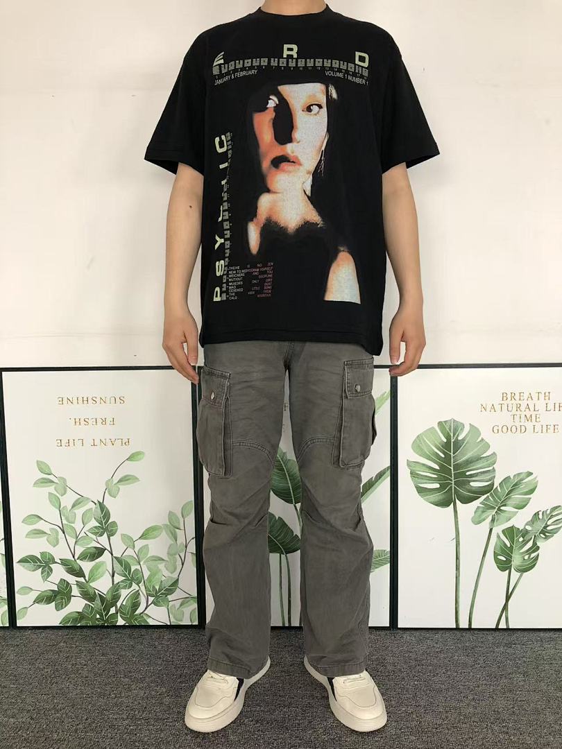 Chanel 99 ENFANTS RICHES DEPRIMES T-SHIRT 503251817 (Im 170Cm 60Kg I Wear Size S In The Phot) - Image 3