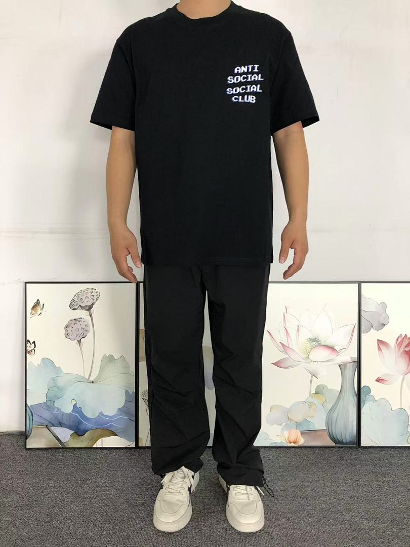 Christian Louboutin 85 ANTI SOCIAL CLUB T-SHIRT 1111190802 (Im 170Cm 60Kg I Wear Size M In The Phot) - Image 3