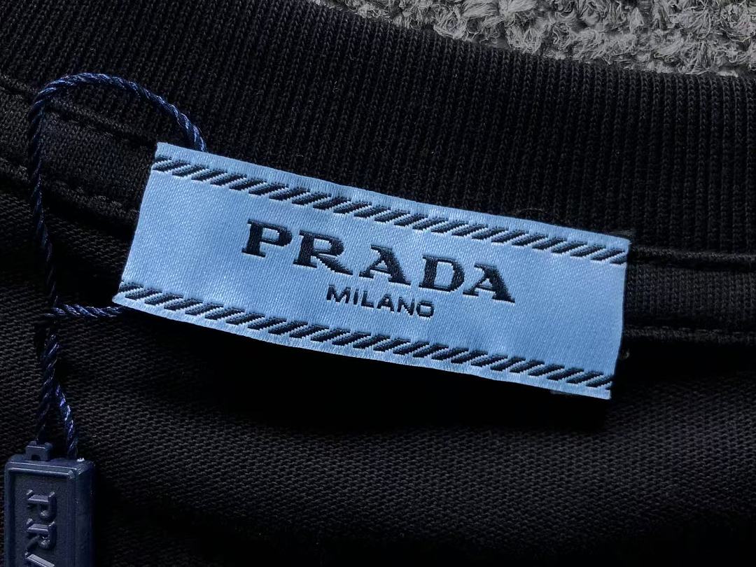 Prada 88 P⭐A⭐A T-SHIRT 127110332 (Im 170Cm 60Kg I Wear Size M In The Phot) - Image 17
