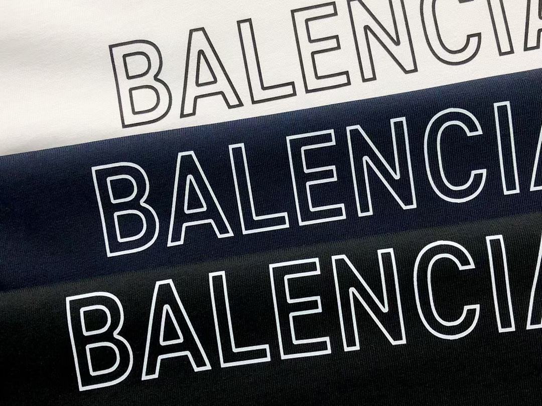 Balenciaga 108 B⭐L⭐⭐⭐IA⭐A T-SHIRT 411142121 (Im 170Cm 57Kg I Wear Size M In The Phot) - Image 22