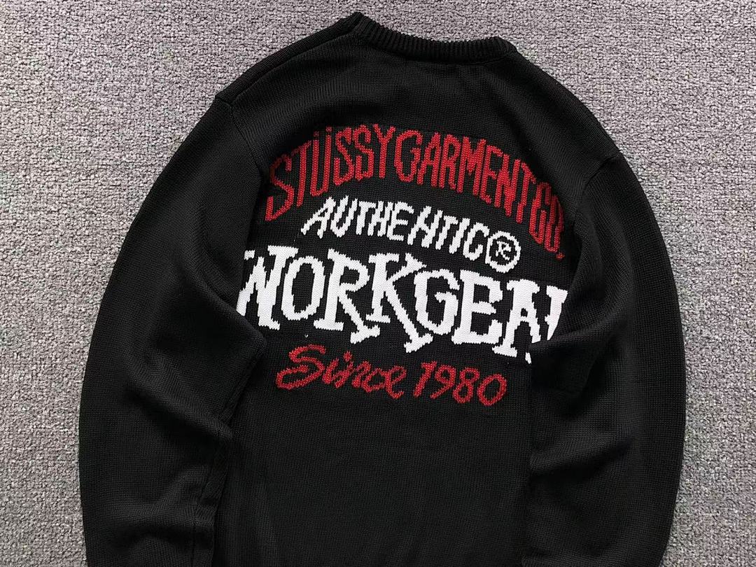 Stussy 125 STUSSY SWEATER 412050698 (Im 170Cm 60Kg I Wear Size M In The Phot) - Image 7