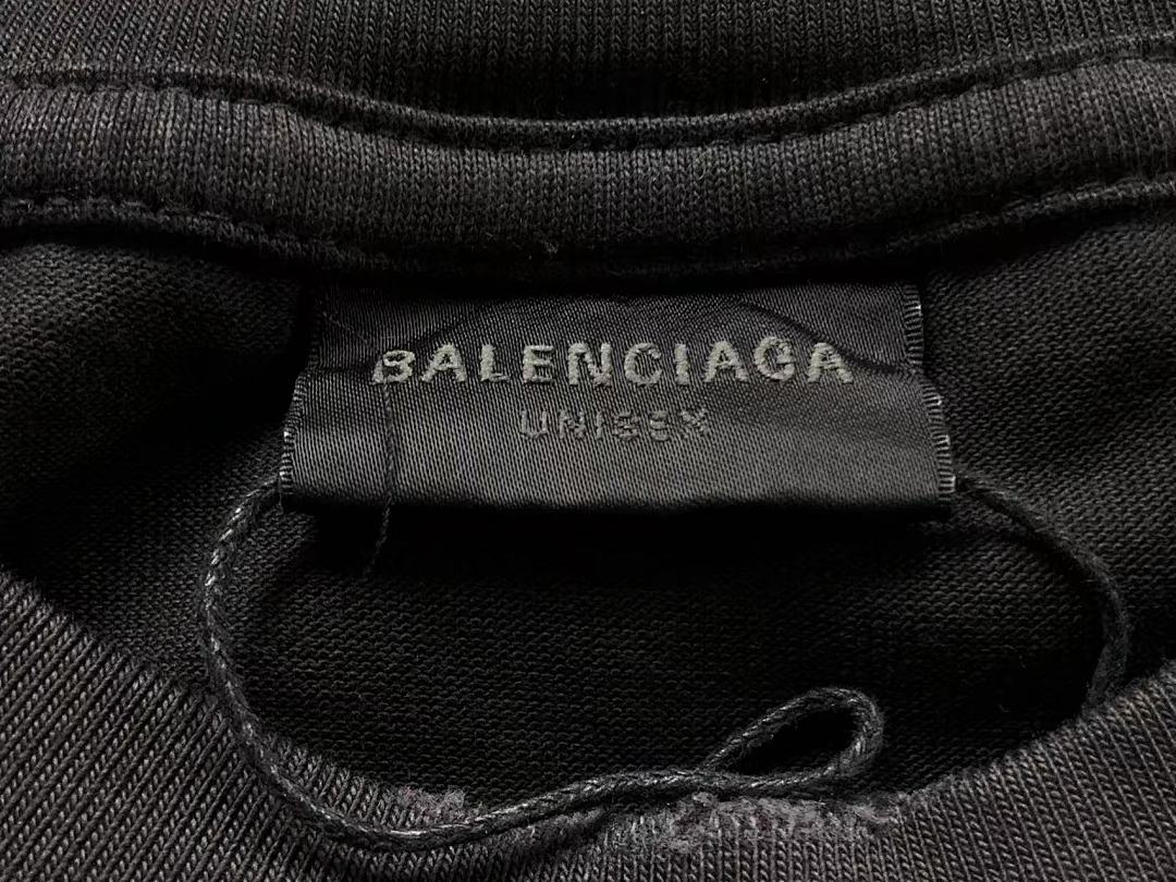 Balenciaga 118 B⭐L⭐⭐⭐IA⭐A T-SHIRT 3203070403 (Im 170Cm 60Kg I Wear Size M In The Phot) - Image 26