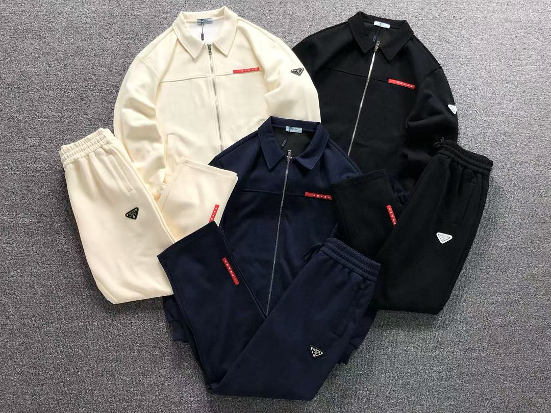 Prada 398 P⭐A⭐A HOODIE TROUSERS 52090307147 (Im 170Cm 60Kg I Wear Size M In The Phot) - Image 6