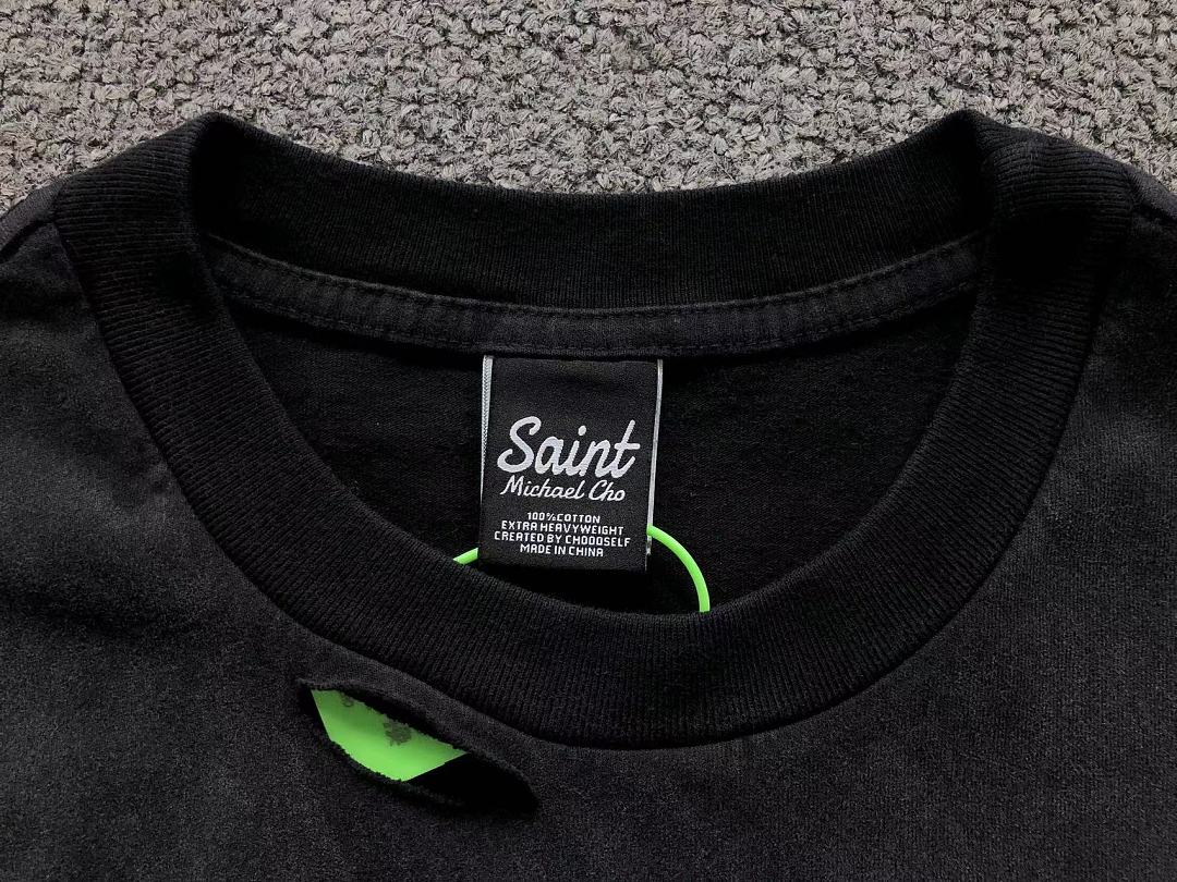 Chanel 125 SAINT MICHAEL T-SHIRT 3209012117 (Im 170Cm 60Kg I Wear Size S In The Phot) - Image 12
