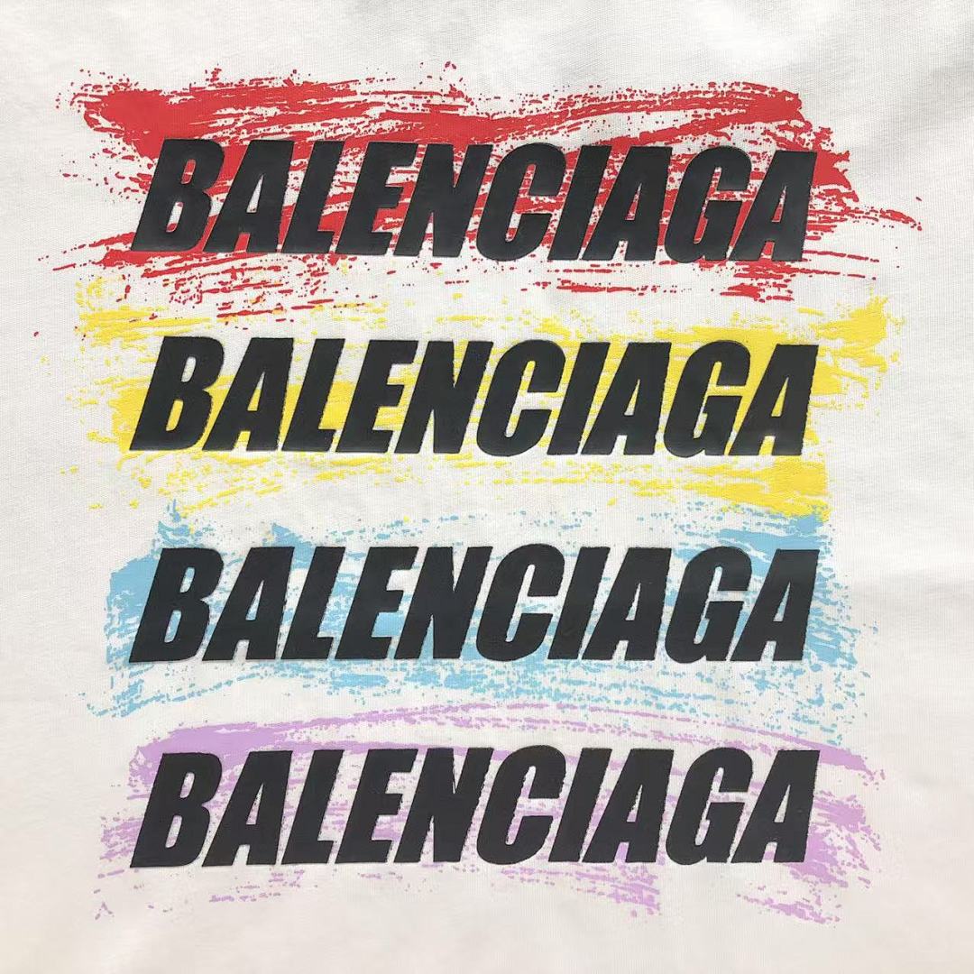 Balenciaga 115 B⭐L⭐⭐⭐IA⭐A T-SHIRT 3103233120 (Im 170Cm 60Kg I Wear Size S In The Phot) - Image 9