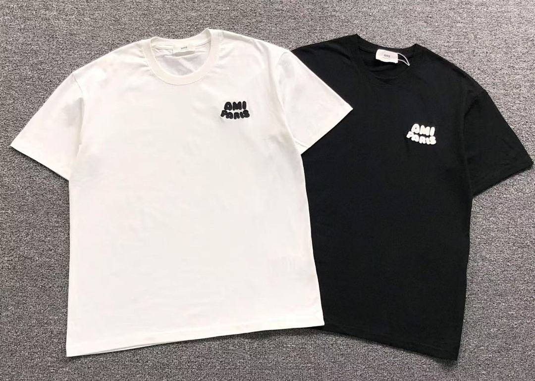 AMI 85 AMI T-SHIRT 219171301 (Im 170Cm 60Kg I Wear Size L In The Phot) - Image 5
