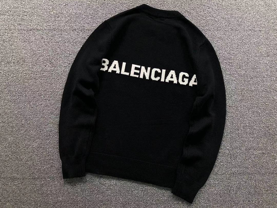 Balenciaga 128 B⭐L⭐⭐⭐IA⭐A SWEATER 41101304146 (Im 170Cm 60Kg I Wear Size M In The Phot) - Image 8