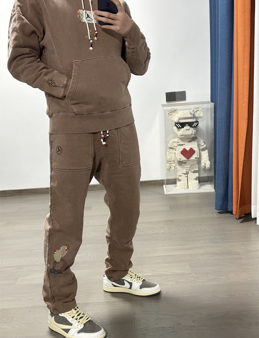Air Jordan TROUSERS 129 TRAVIS SCOTT CACTUS JACK × A⭐R J⭐R⭐AN HOODIE - Image 56