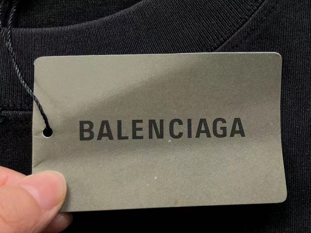 Balenciaga 128 B⭐L⭐⭐⭐IA⭐A T-SHIRT 42042909133 (Im 170Cm 60Kg I Wear Size 2XL In The Phot) - Image 27