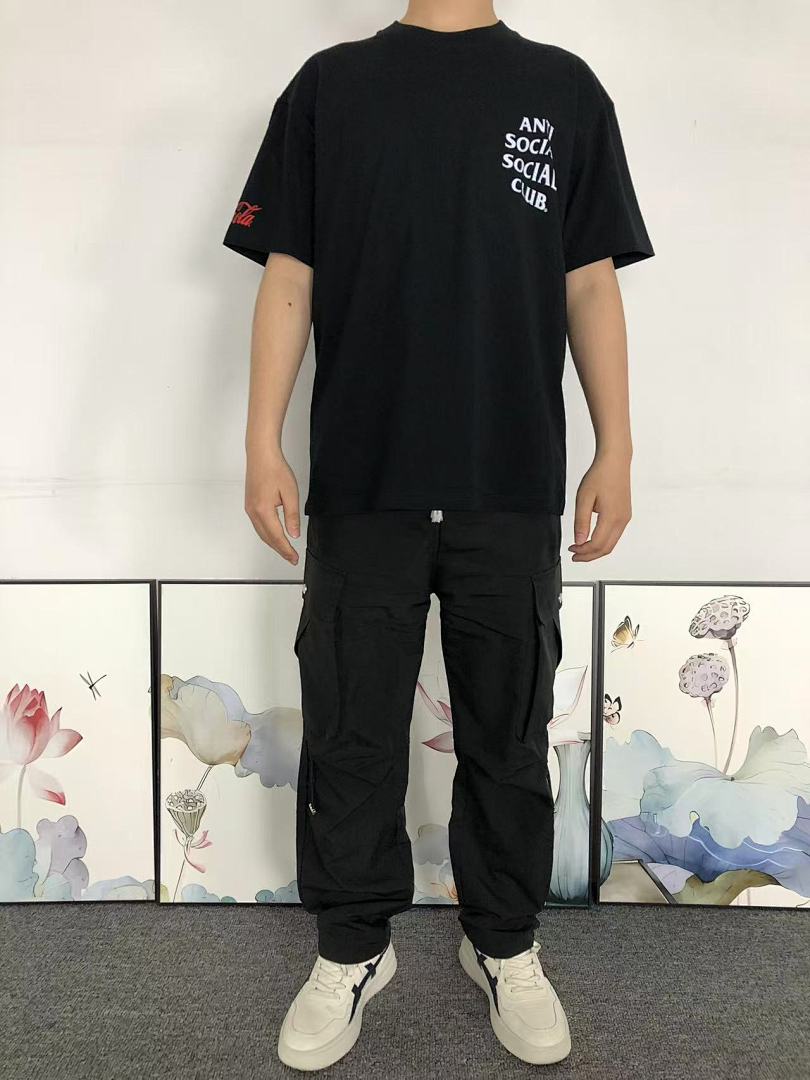 Christian Louboutin 85 ANTI SOCIAL CLUB T-SHIRT 4050130402 (Im 170Cm 60Kg I Wear Size L In The Phot) - Image 3